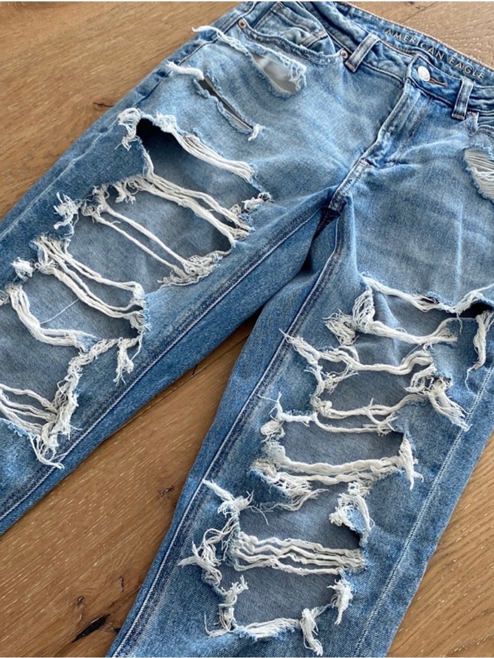 American Eagle Mom Jean (2) NWOT - Picture 6 of 10